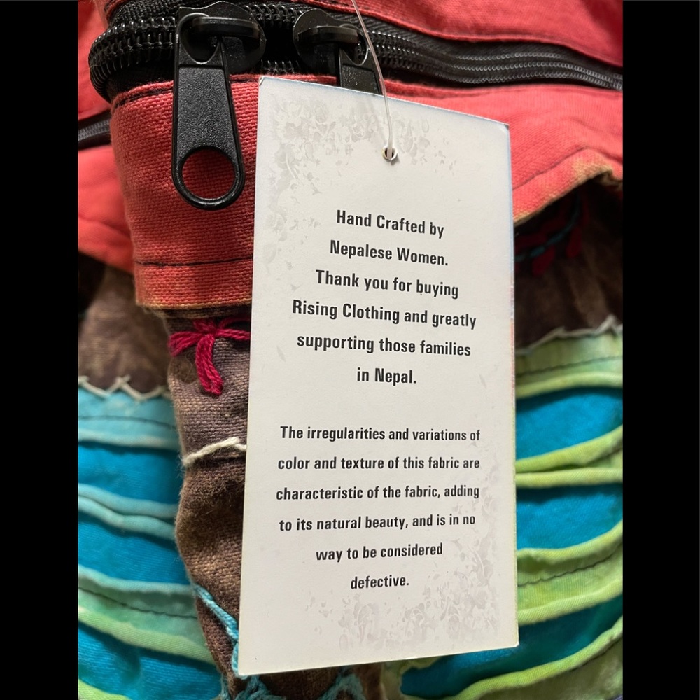 UNIQUE HAND CRAFTED BAG NWT - Picture 4 of 4